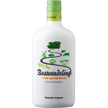 Boswandeling Creamy Liquor Coco and Banana 700ML