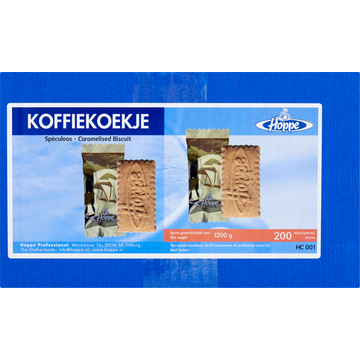 Hoppe Koffiekoekje 200 Stuks 1200 g