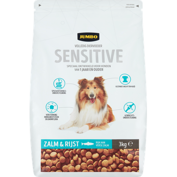 Jumbo Hondenbrokken Sensitive Zalm & Rijst 3kg