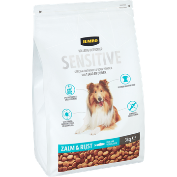 Jumbo Hondenbrokken Sensitive Zalm & Rijst 3kg