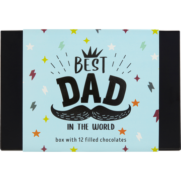 Vaderdag Bonbons Best Dad in the World 125 g