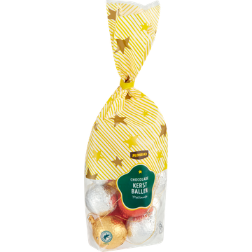 Jumbo Chocolade Kerstballen 195 g