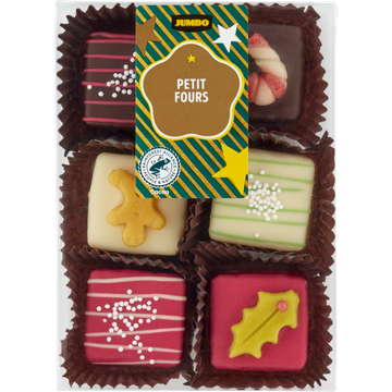Jumbo Petit Fours Kerst 150 g