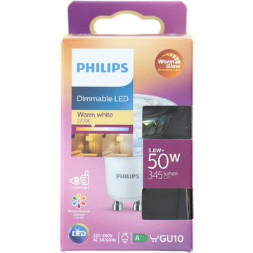 Philips Led Spot 50W GU10 WGD box