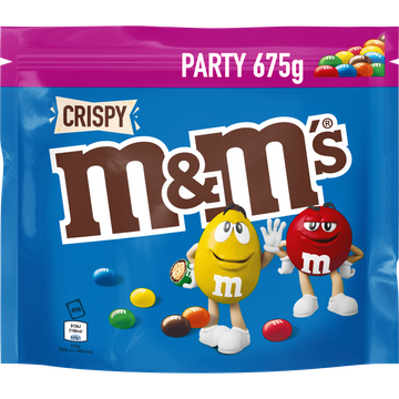 M&M'S Crispy melk chocolade snoepjes party