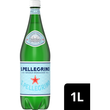 S.Pellegrino Licht Bruisend Natuurlijk Mineraalwater 1 L 