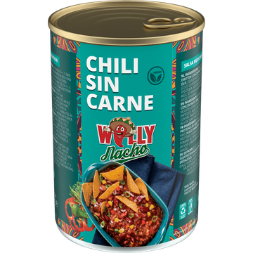 Willy Nacho Chili Sin Carne 425 g