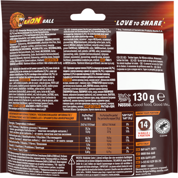 Lion Ball Caramel 130 g
