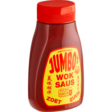 Jumbo's Woksaus Zoet Zuur 160 ml