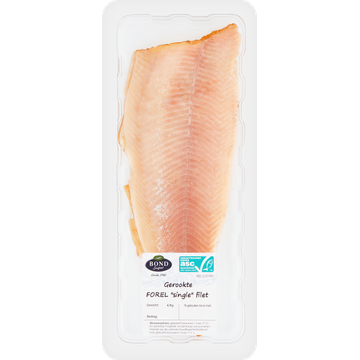 Bond Seafood Gerookte Forel "Single" Filet ca. 90 g
