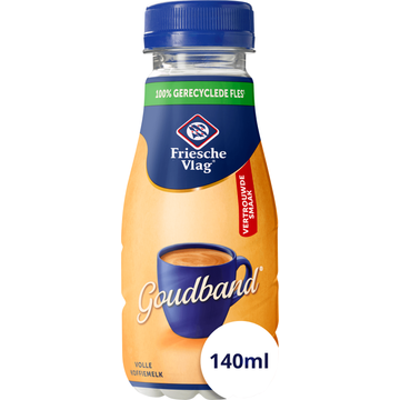 Friesche Vlag Goudband Volle Koffiemelk 140 ml