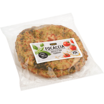 Jumbo Focaccia Basilicum Tomaat 300 g
