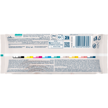 Pampers Sensitive Babydoekjes, 52 Doekjes