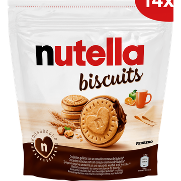 Nutella Gevulde Biscuits 14 Stuks