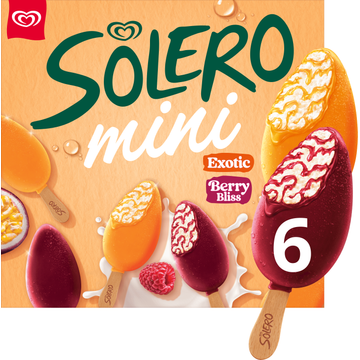 Solero IJs Mini Exotic & Berry Bliss 6 x 50 ml
