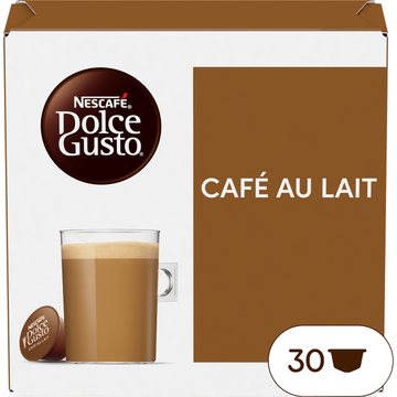 NESCAFÉ Dolce Gusto, Koffiecapsules Café au Lait, 30 cups, 300 gr