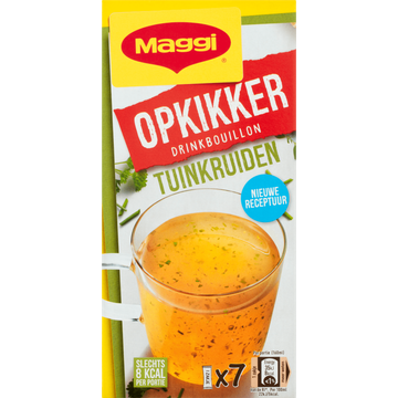 MAGGI Opkikker Drinkbouillon Tuinkruiden 7 x 3,7 g