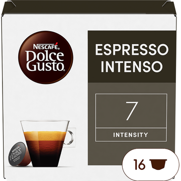 NESCAFÉ Dolce Gusto, Koffiecapsules Espresso Intenso, 16 cups, 112 gr