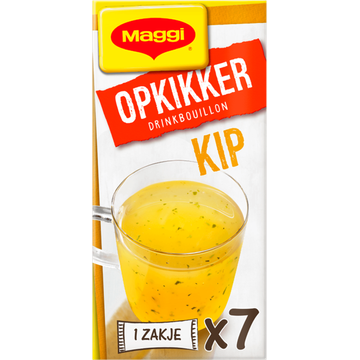 MAGGI Opkikker Drinkbouillon Kip 7 x 4 g