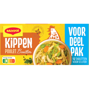 Maggi Kippen Bouillon Voordeelpak 123 g