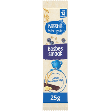 Nestlé Baby Reepje Bosbes Smaak vanaf 12 Maanden 25 g