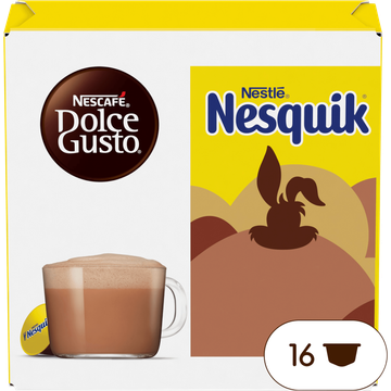 NESCAFÉ Dolce Gusto, Nesquik, 16 capsules, 256 gr