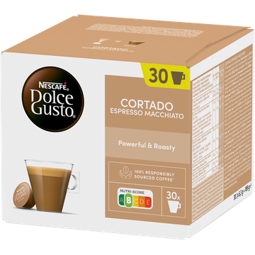 NESCAFÉ Dolce Gusto, Café Cortado Espresso, 30 capsules, 189,4 gr