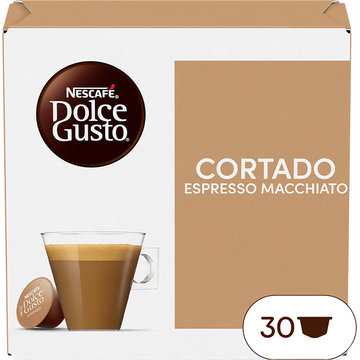 NESCAFÉ Dolce Gusto, Café Cortado Espresso, 30 capsules, 189,4 gr
