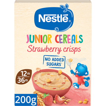 Nestlé Junior Cereals Strawberry Crisps 12m-36m 200 g 