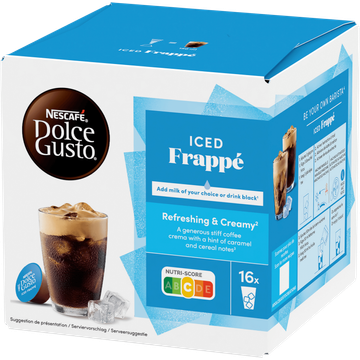 NESCAFÉ Dolce Gusto, Koffiecapsules Iced Frappé, 16 cups, 152 gr
