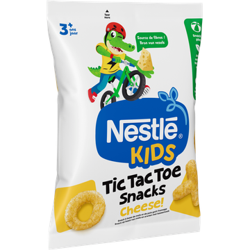 Nestlé Kids Tic Tac Toe Snacks Cheese! 3+ Jaar 42 g
