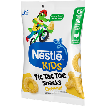 Nestlé Kids Tic Tac Toe Snacks Cheese! 3+ Jaar 42 g