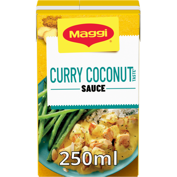 Maggi Curry Kokossmaak Sauce 250 ml 