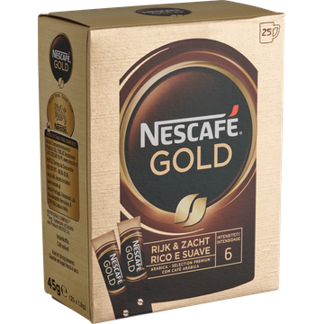 Nescafé Gold Instantkoffie 25 x 1,8 g