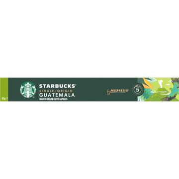 Starbucks by Nespresso Single-Origin Coffee Guatemala 10 Stuks 52 g