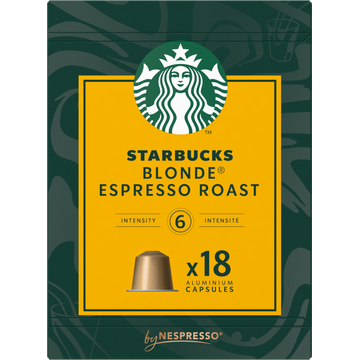 Starbucks® by Nespresso ® Blonde Espresso Roast 18 Koffiecups