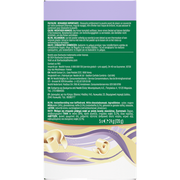 Starbucks White Mocha oploskoffie