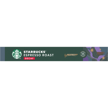 Starbucks by Nespresso Espresso Roast Decaf 10 Capsules 55 g