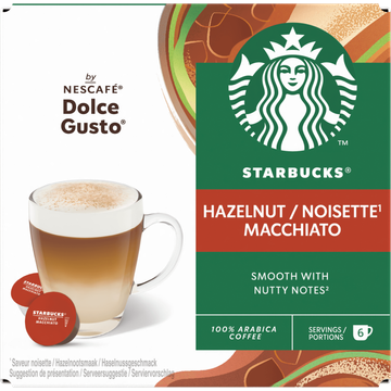 Starbucks by Nescafé Dolce Gusto Hazelnootsmaak Macchiato 123 g