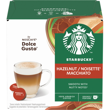 Starbucks by Nescafé Dolce Gusto Hazelnootsmaak Macchiato 123 g