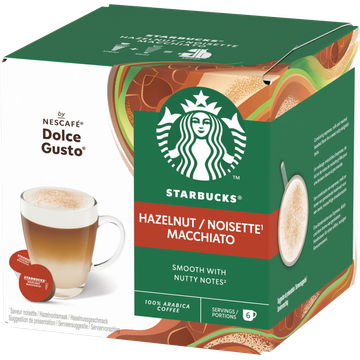 Starbucks by Nescafé Dolce Gusto Hazelnootsmaak Macchiato 123 g