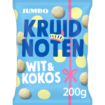 Jumbo Kruidnoten Wit & Kokos 200 g
