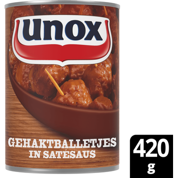 Unox Gehaktballetjes In Satésaus 420 g