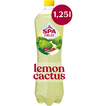 Spa FRUIT Bruisende Fruitige Frisdrank Lemon Cactus 1,25 L