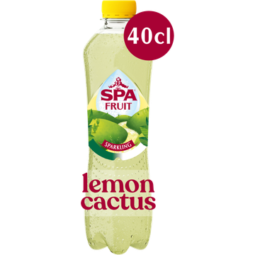 SPA FRUIT Bruisende Fruitige Frisdrank Lemon Cactus 40 cl