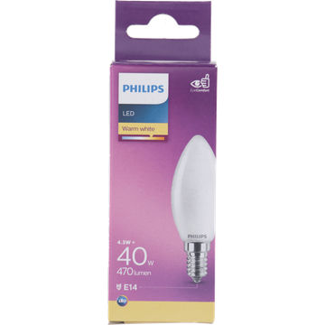 Philips Led Kaars 40W E14 box