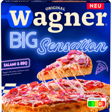 Original Wagner Big Sensation Salami & BBQ 450 g