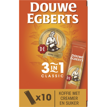Douwe Egberts 3 in 1 Classic 10 x 12 g