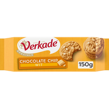 Verkade Specials Chocolate Chip Wit 150 g 