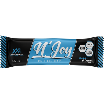 XXL Nutrition N'Joy Protein bar Cookies & Cream 55g